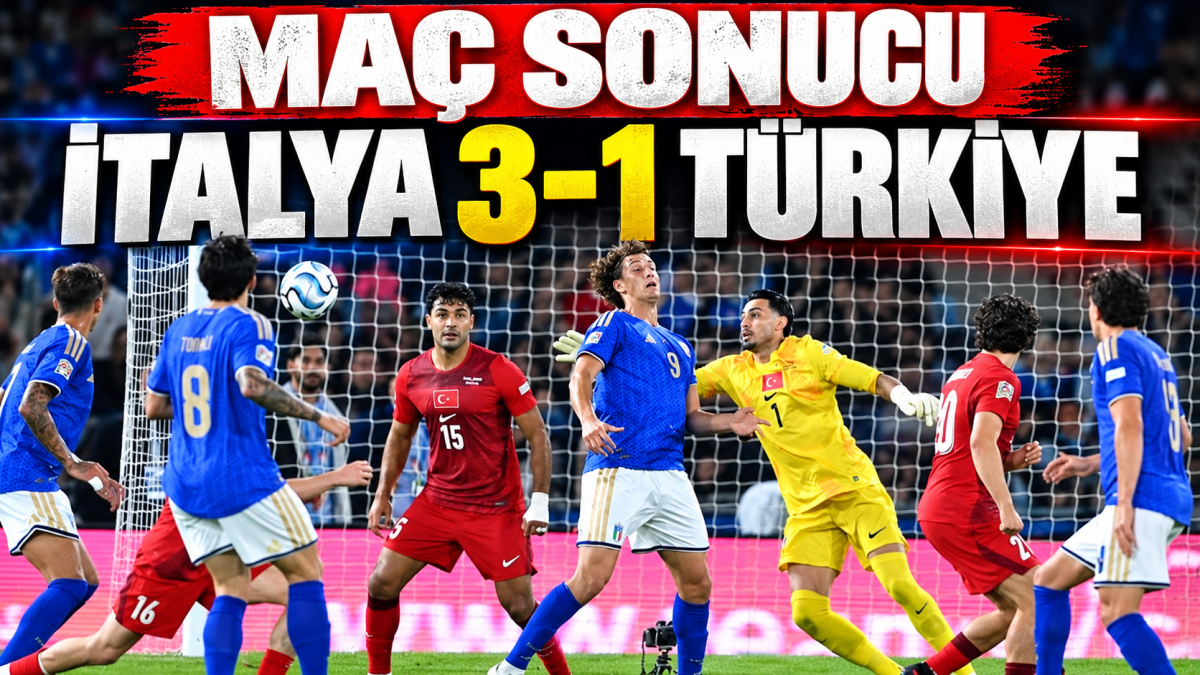 İtalya 3 Türkiye 1 